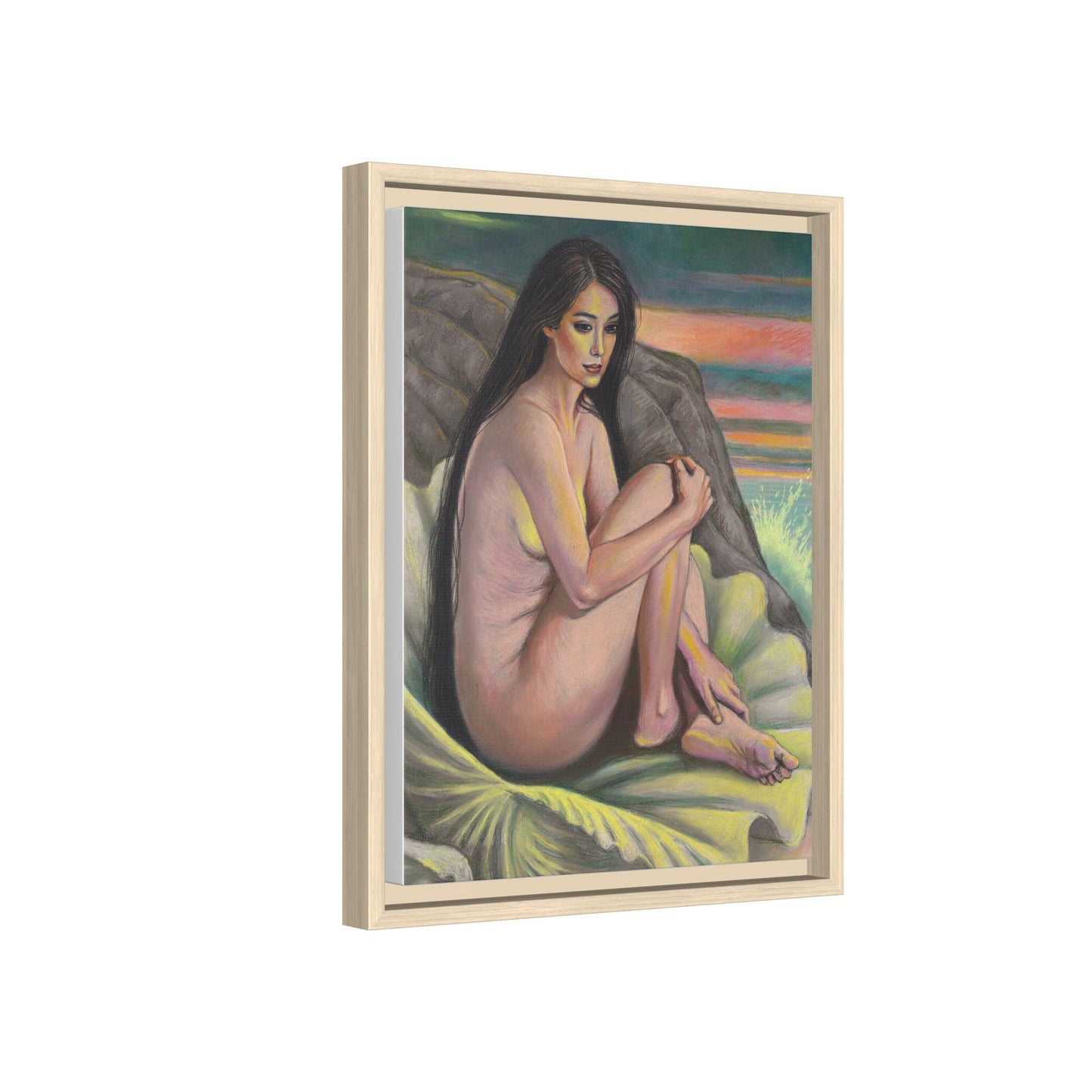 Birth of Venus (2025)- Framed Canvas Print