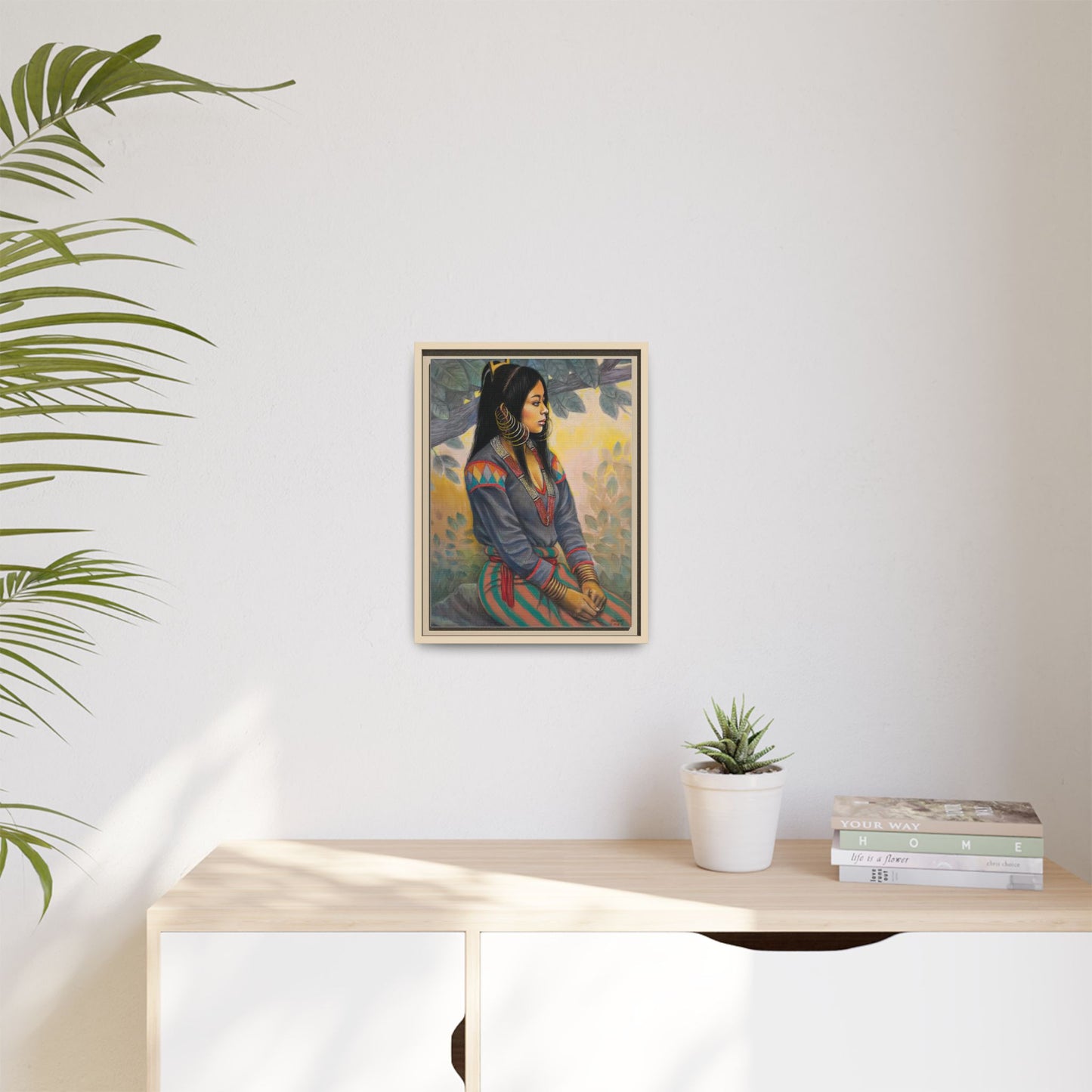 Ubo Maiden (2022)- Framed Canvas Print