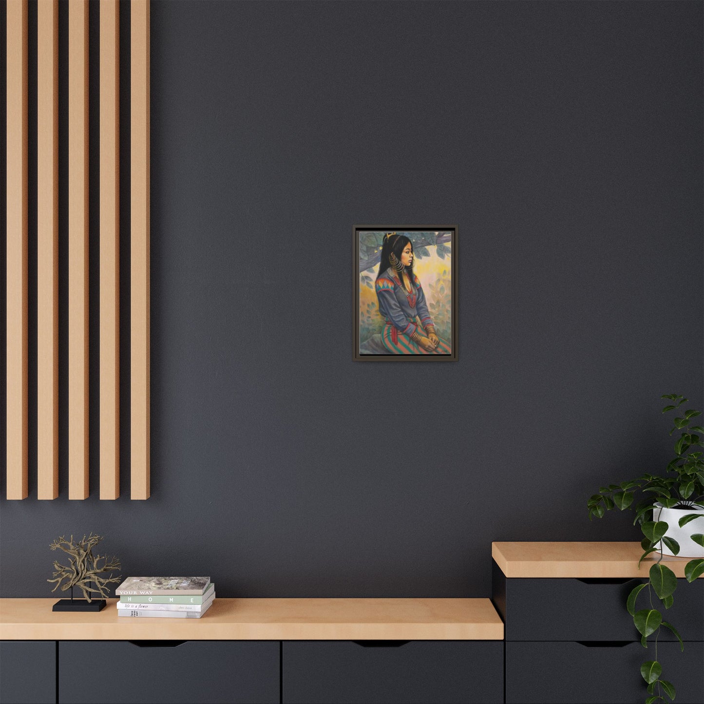Ubo Maiden (2022)- Framed Canvas Print