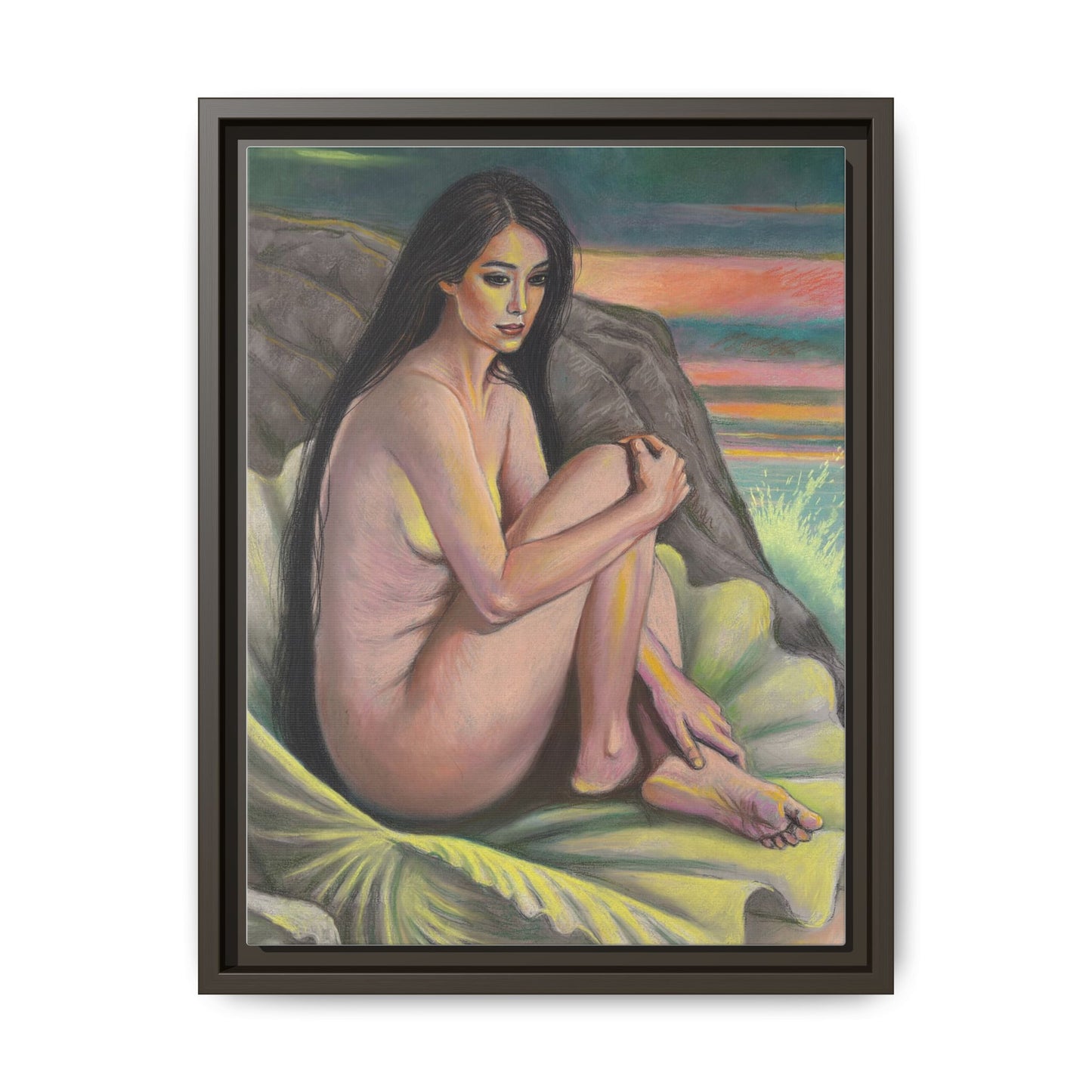 Birth of Venus (2025)- Framed Canvas Print