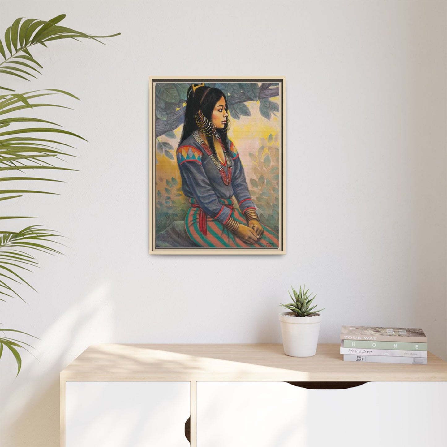 Ubo Maiden (2022)- Framed Canvas Print
