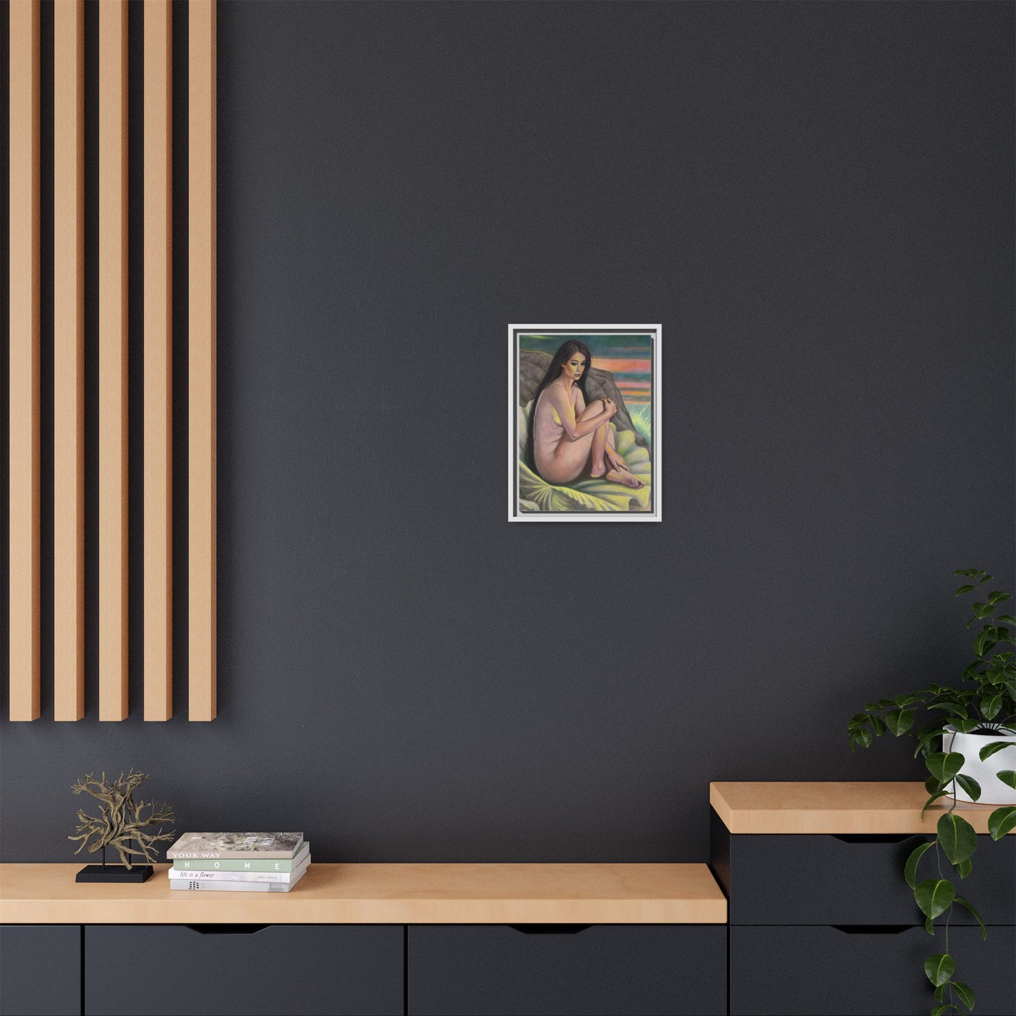 Birth of Venus (2025)- Framed Canvas Print