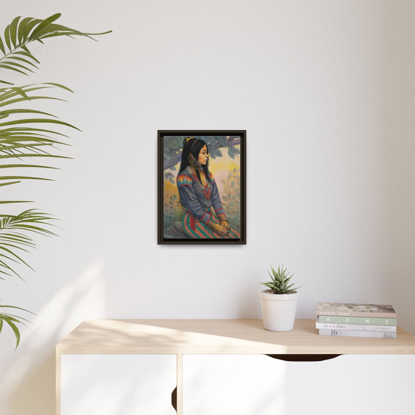 Ubo Maiden (2022)- Framed Canvas Print