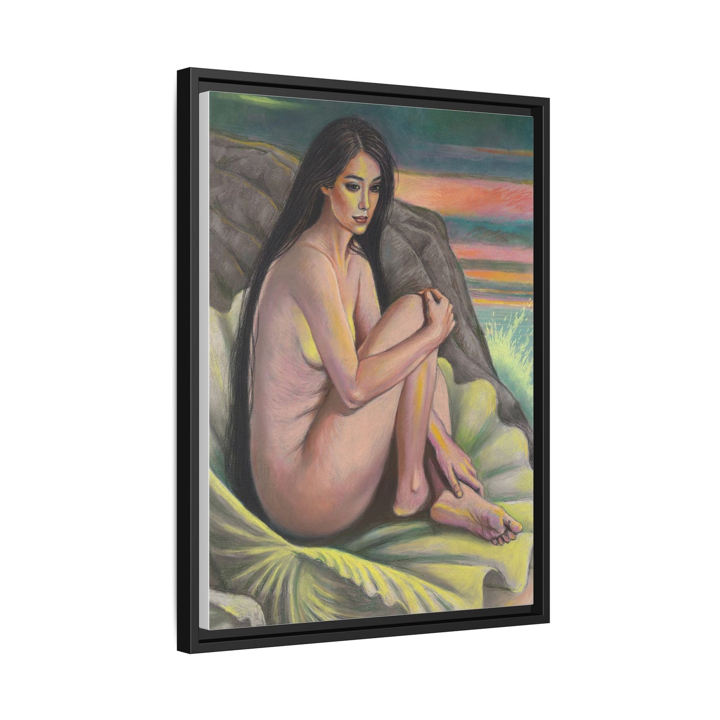 Birth of Venus (2025)- Framed Canvas Print