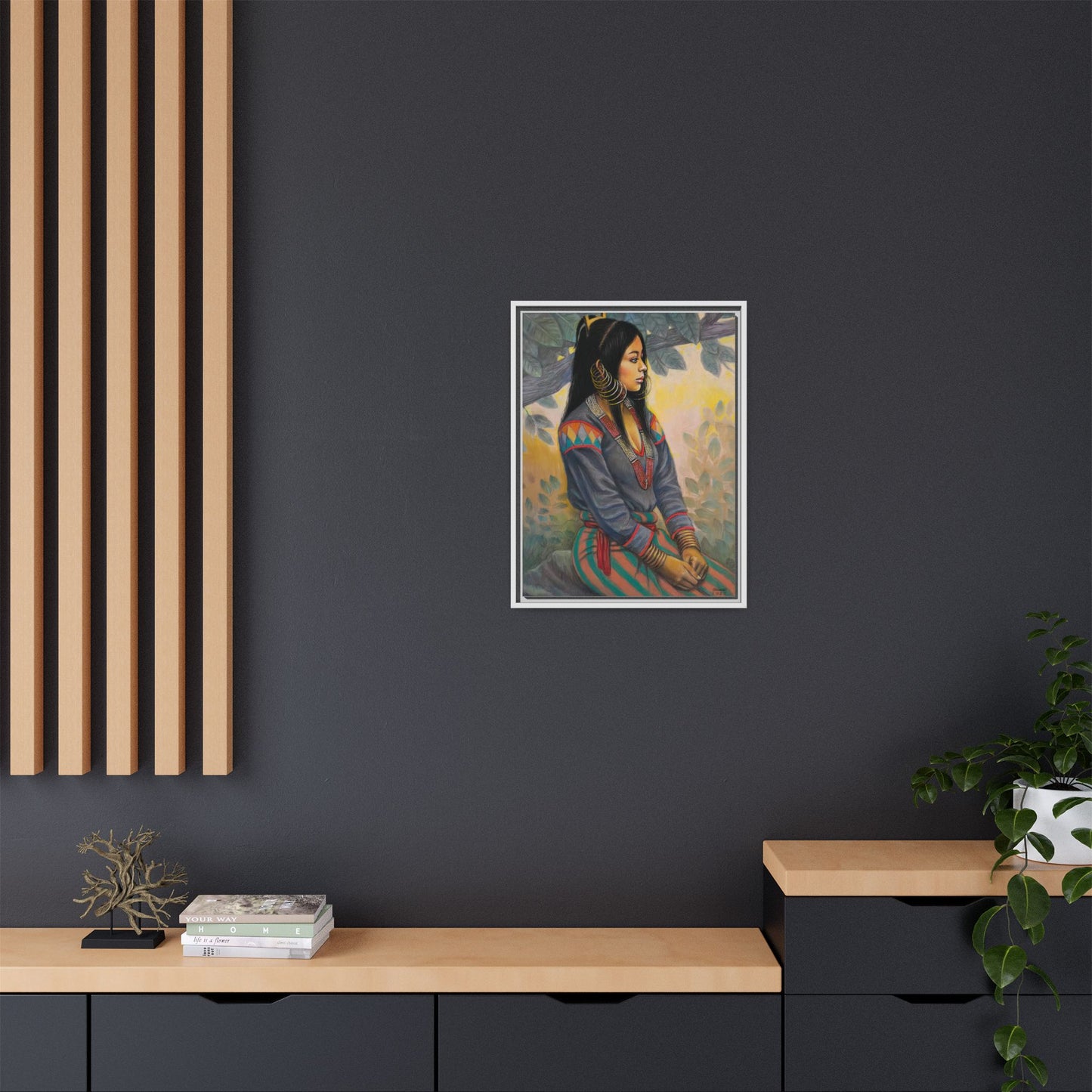 Ubo Maiden (2022)- Framed Canvas Print