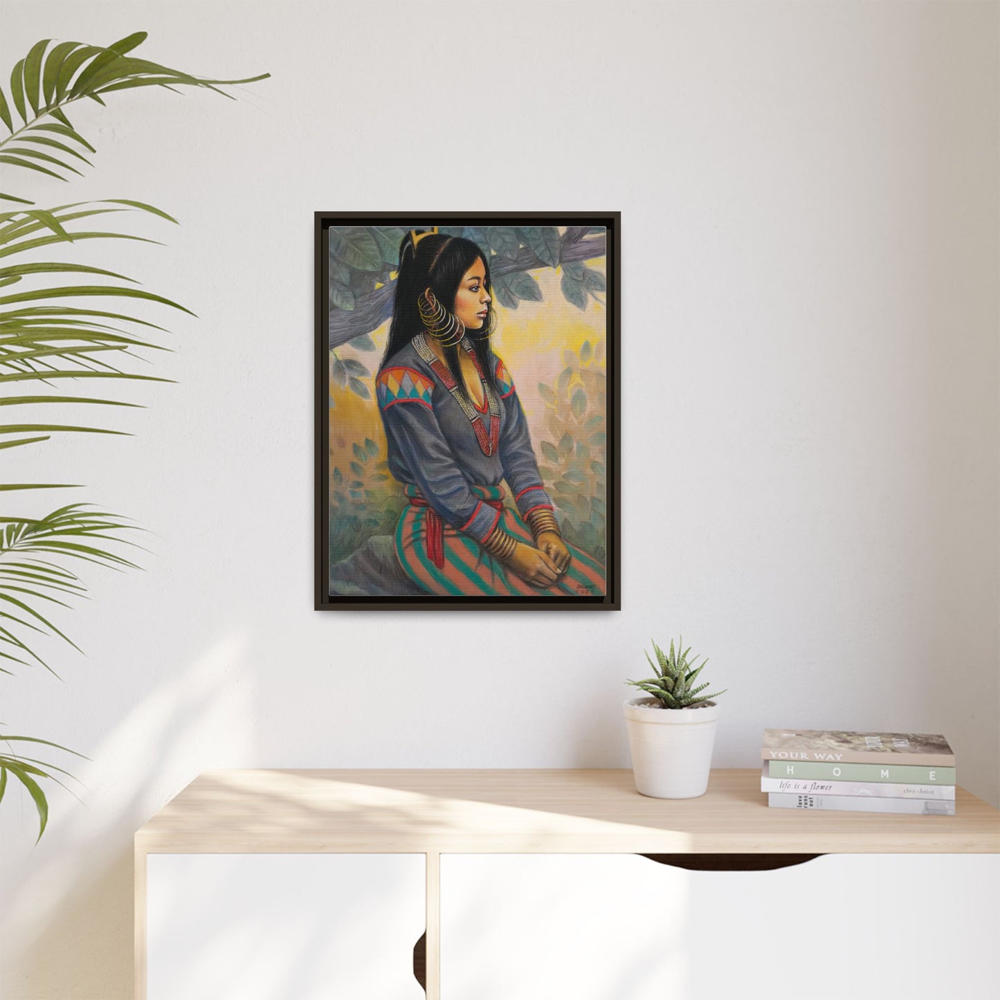 Ubo Maiden (2022)- Framed Canvas Print