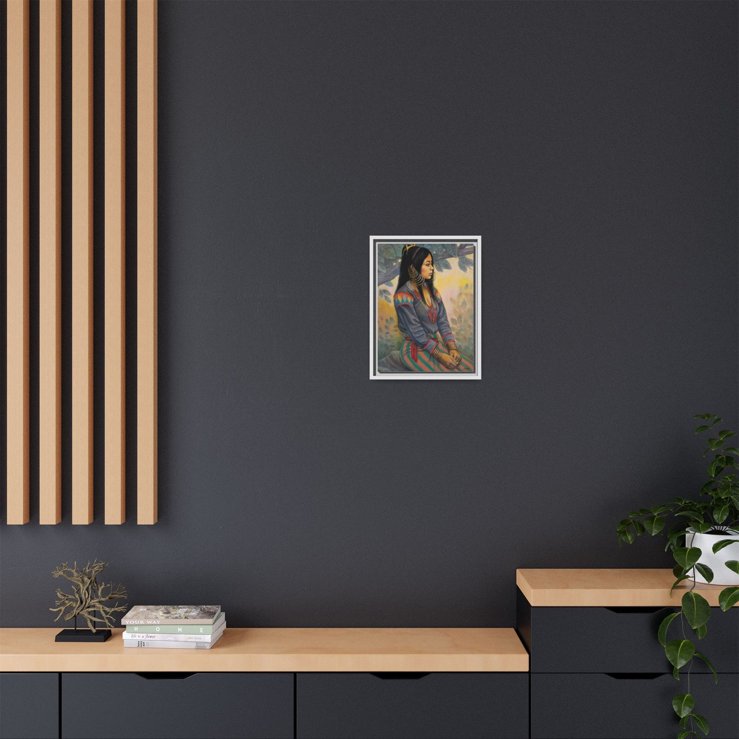 Ubo Maiden (2022)- Framed Canvas Print