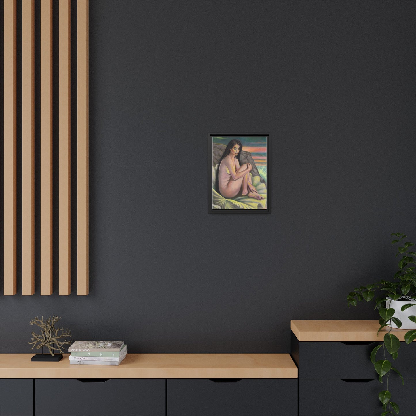 Birth of Venus (2025)- Framed Canvas Print