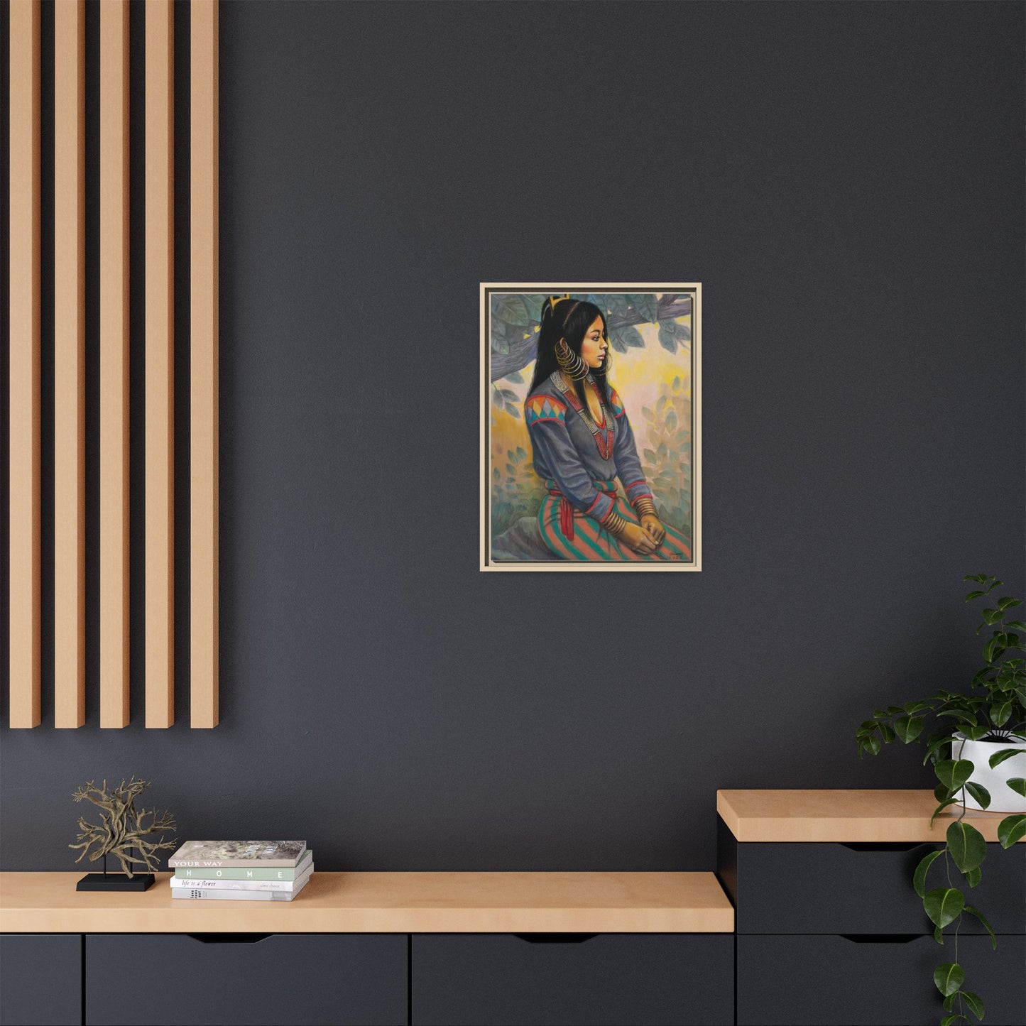 Ubo Maiden (2022)- Framed Canvas Print
