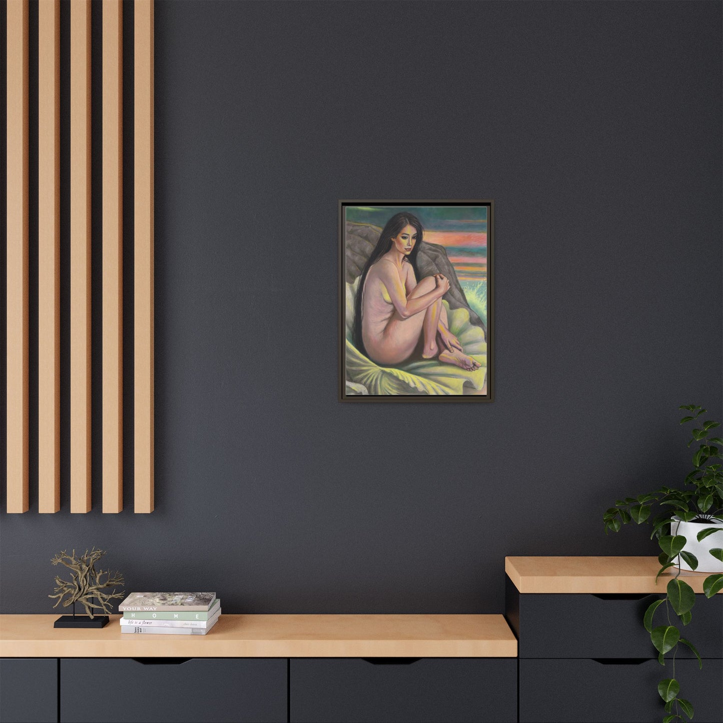 Birth of Venus (2025)- Framed Canvas Print