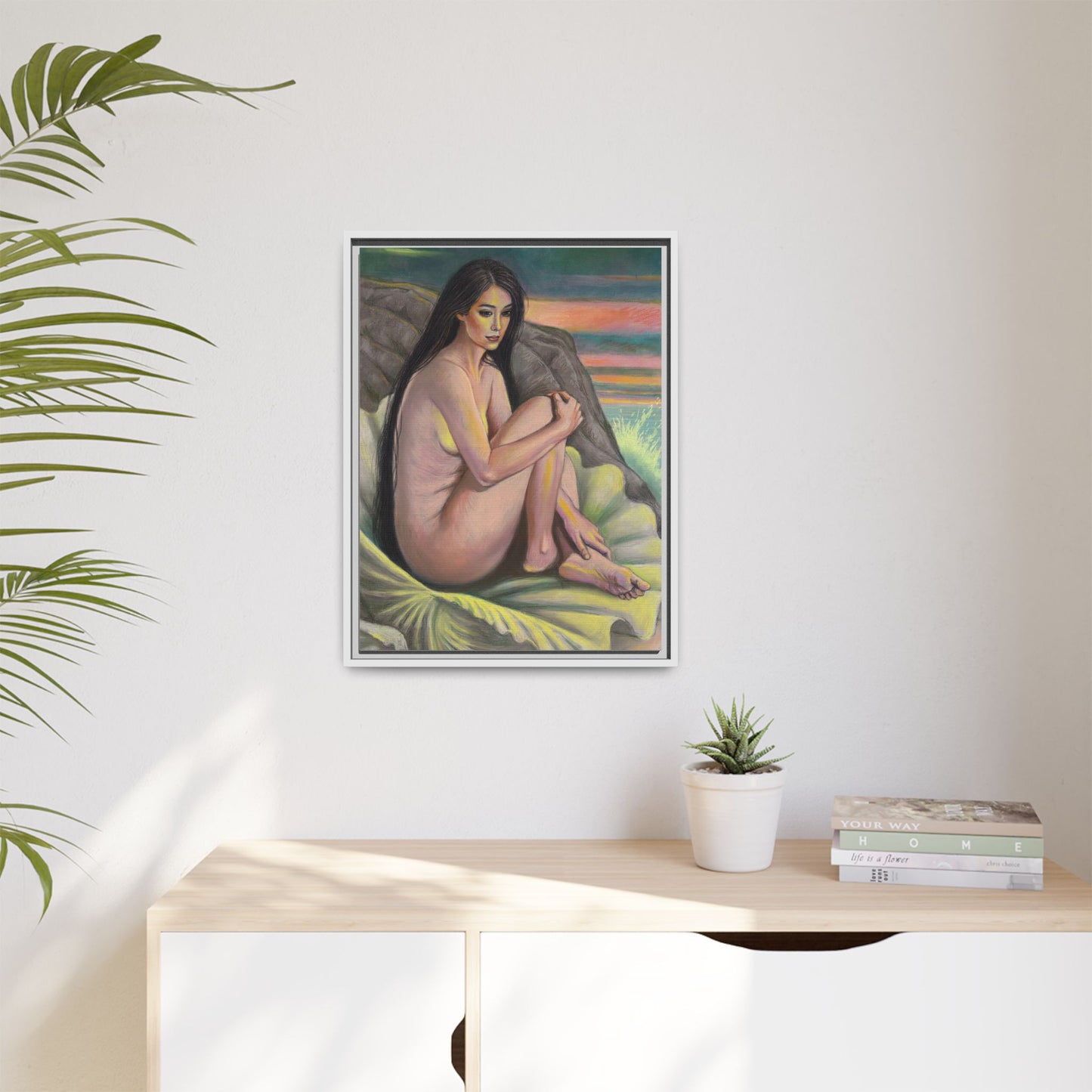 Birth of Venus (2025)- Framed Canvas Print
