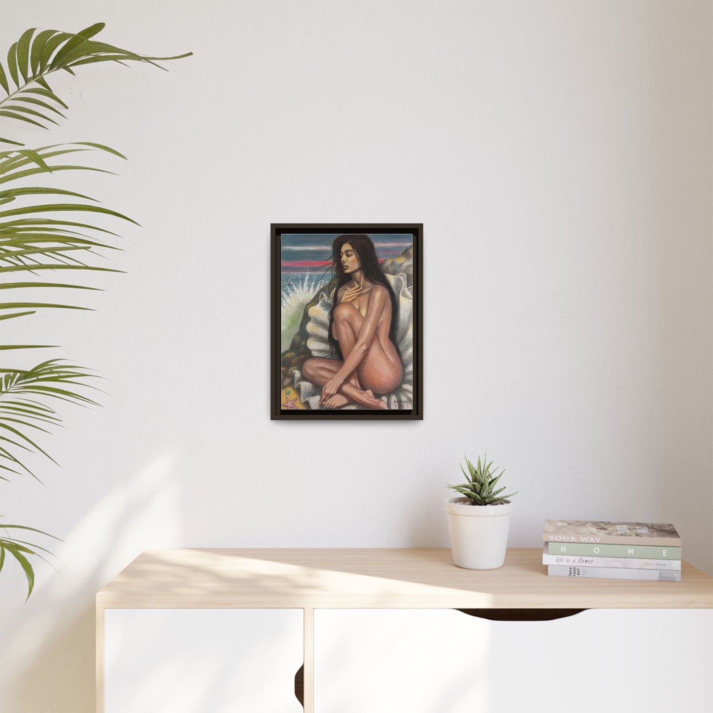 Birth of Venus (2025)- Framed Canvas Print