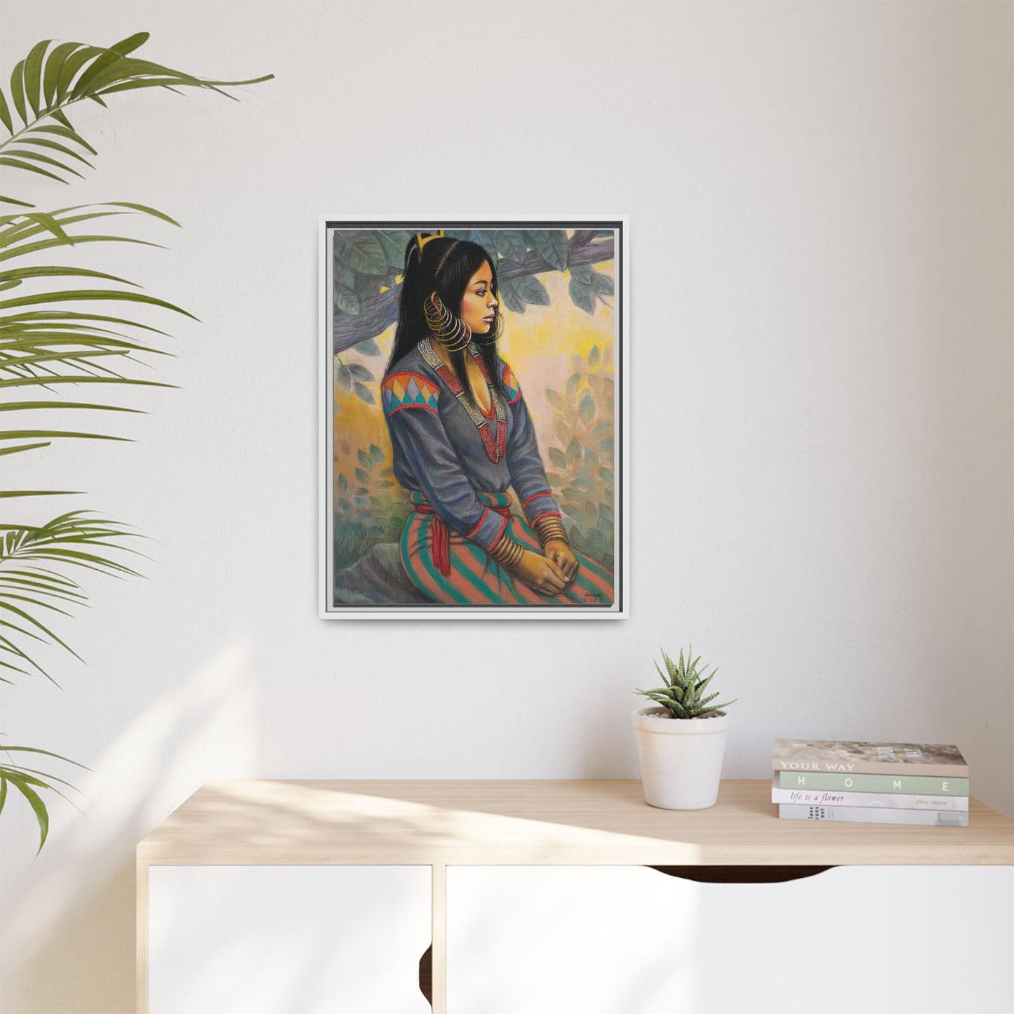 Ubo Maiden (2022)- Framed Canvas Print
