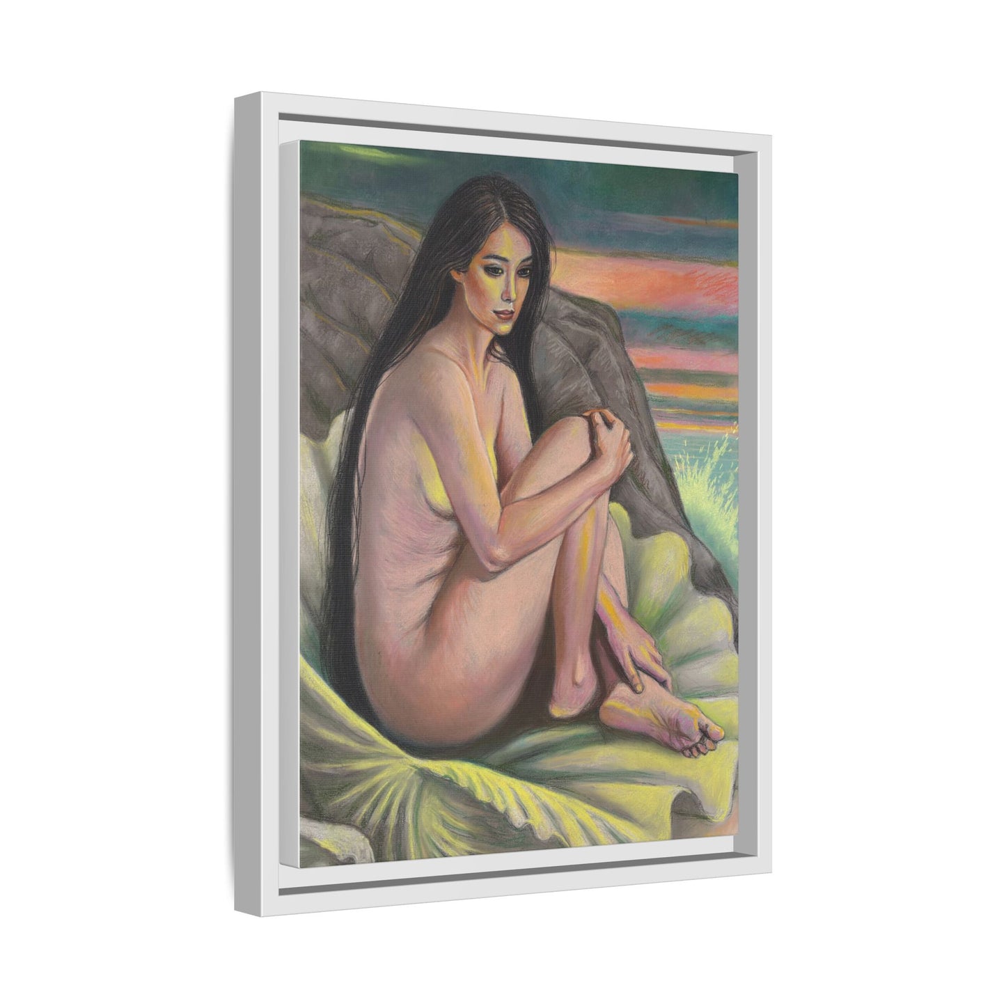 Birth of Venus (2025)- Framed Canvas Print
