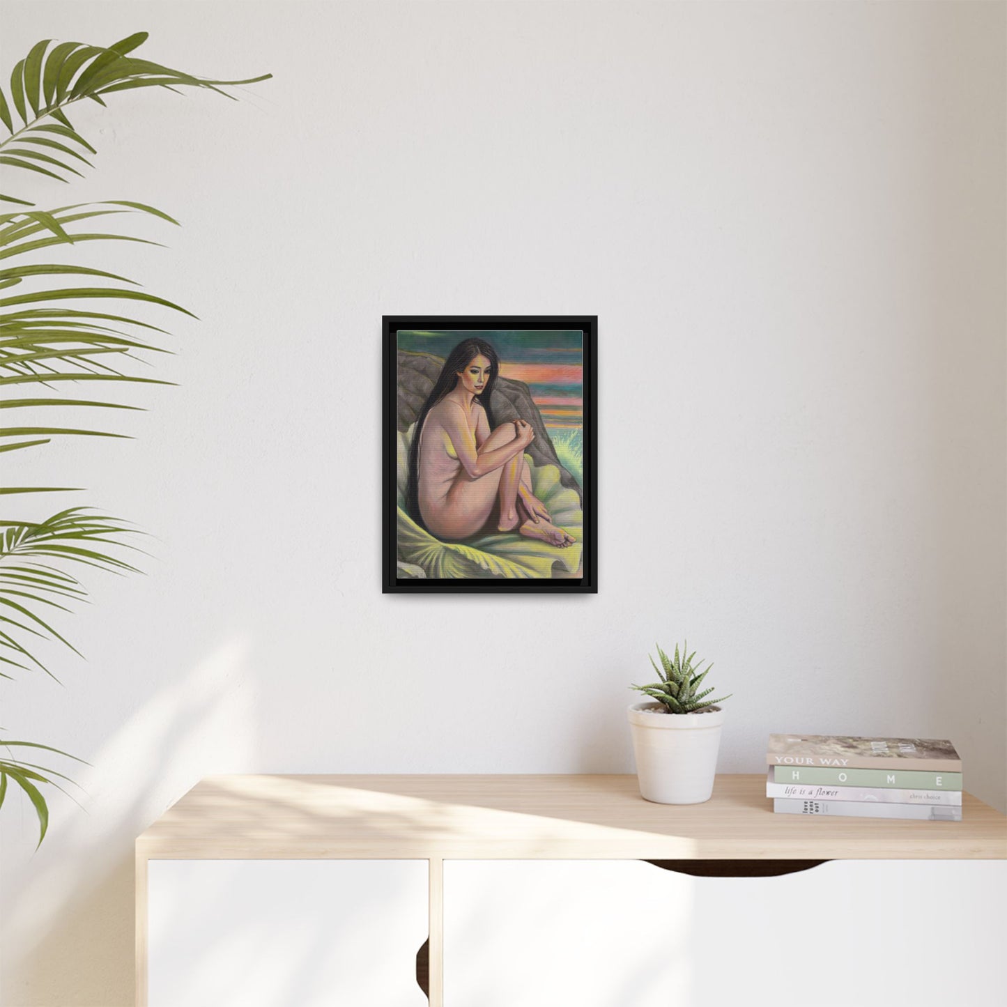 Birth of Venus (2025)- Framed Canvas Print