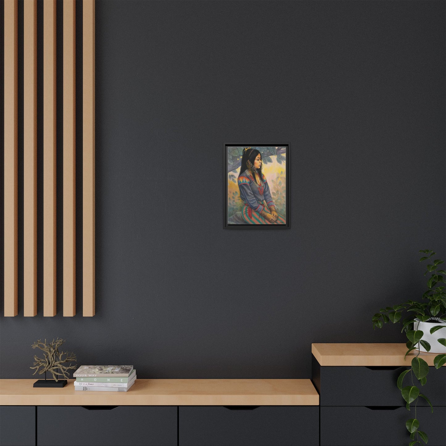 Ubo Maiden (2022)- Framed Canvas Print