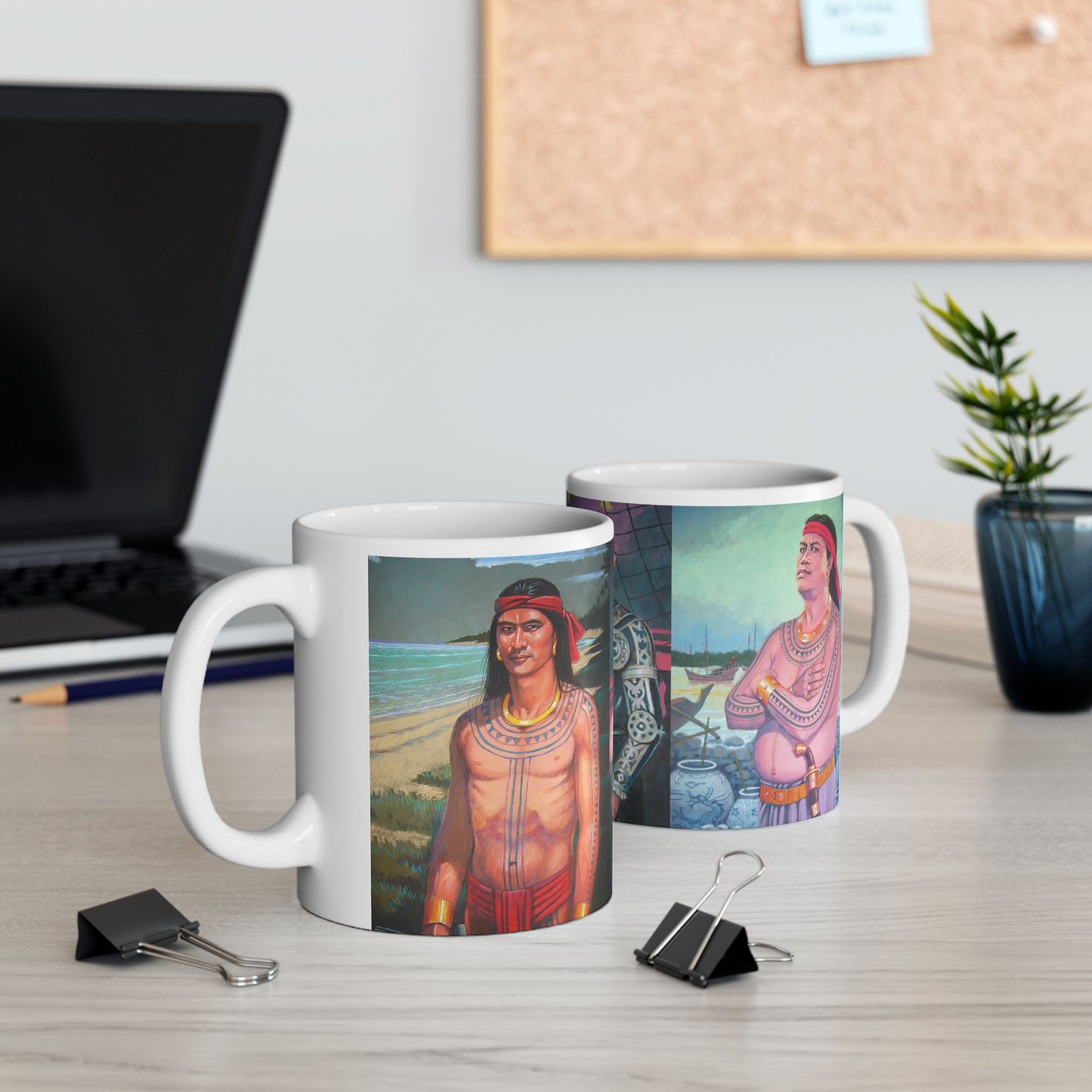 Men behind Kadaugan sa Mactan / Battle of Mactan - Commemorative Mug (11oz)