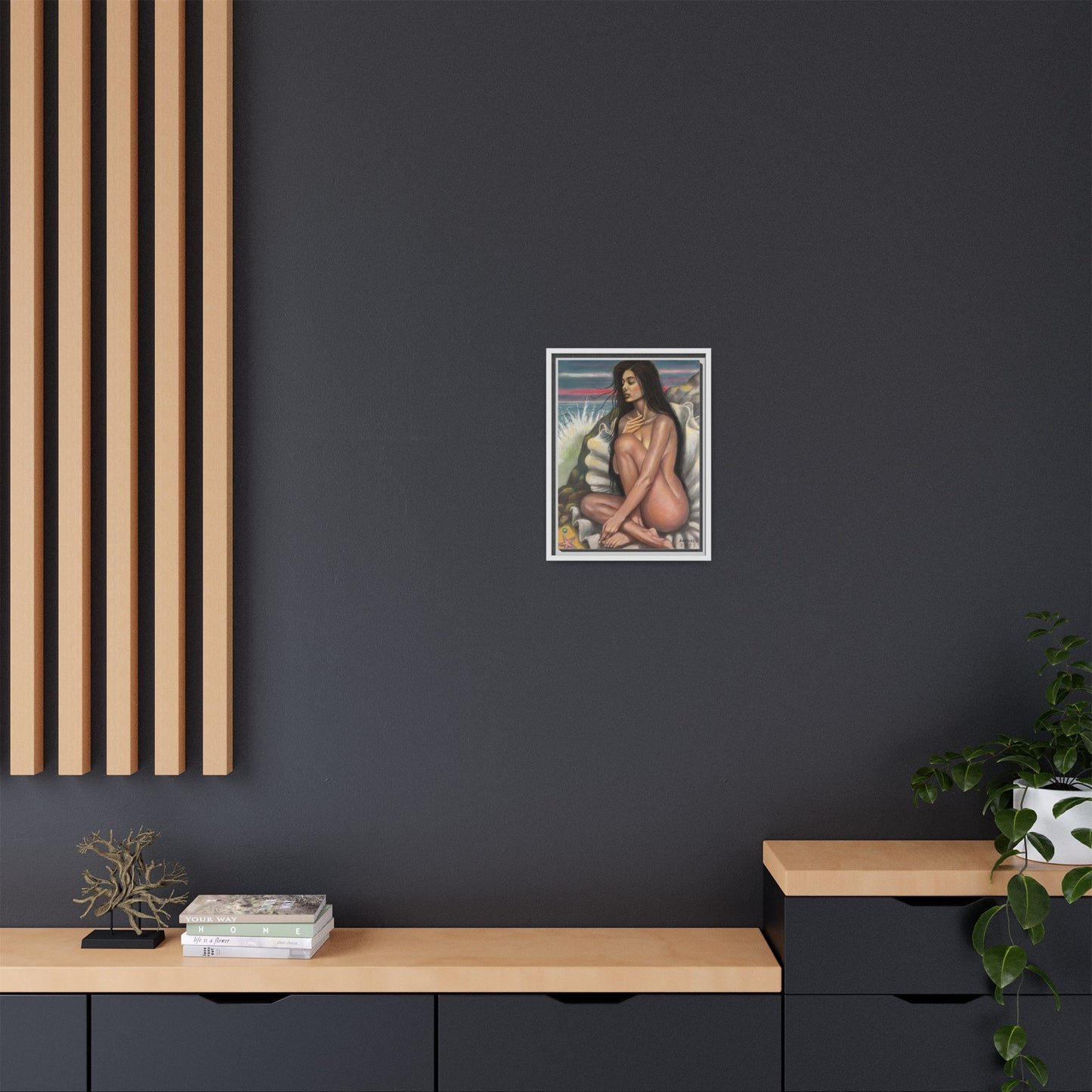 Birth of Venus (2025)- Framed Canvas Print