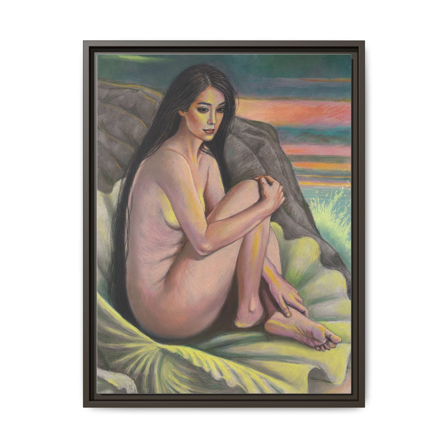 Birth of Venus (2025)- Framed Canvas Print