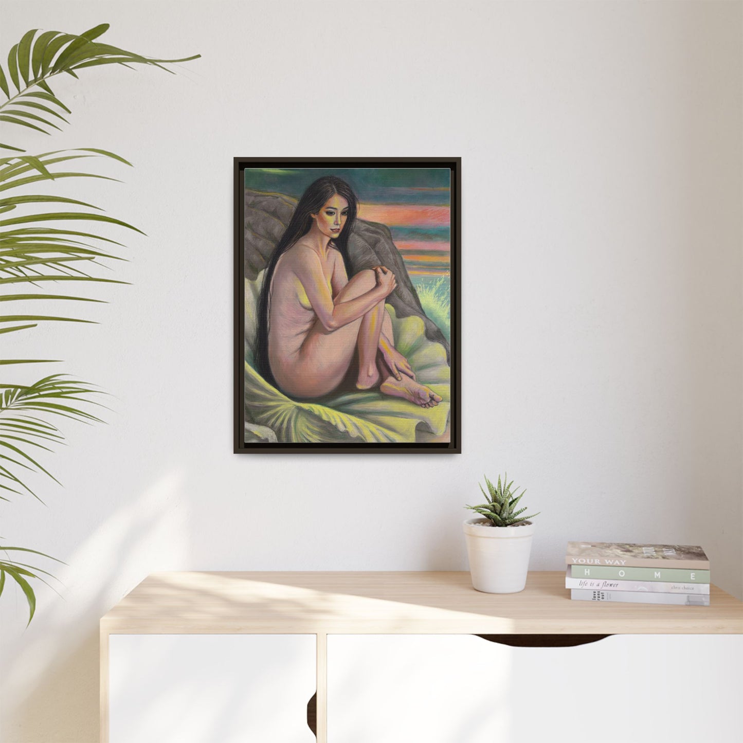 Birth of Venus (2025)- Framed Canvas Print