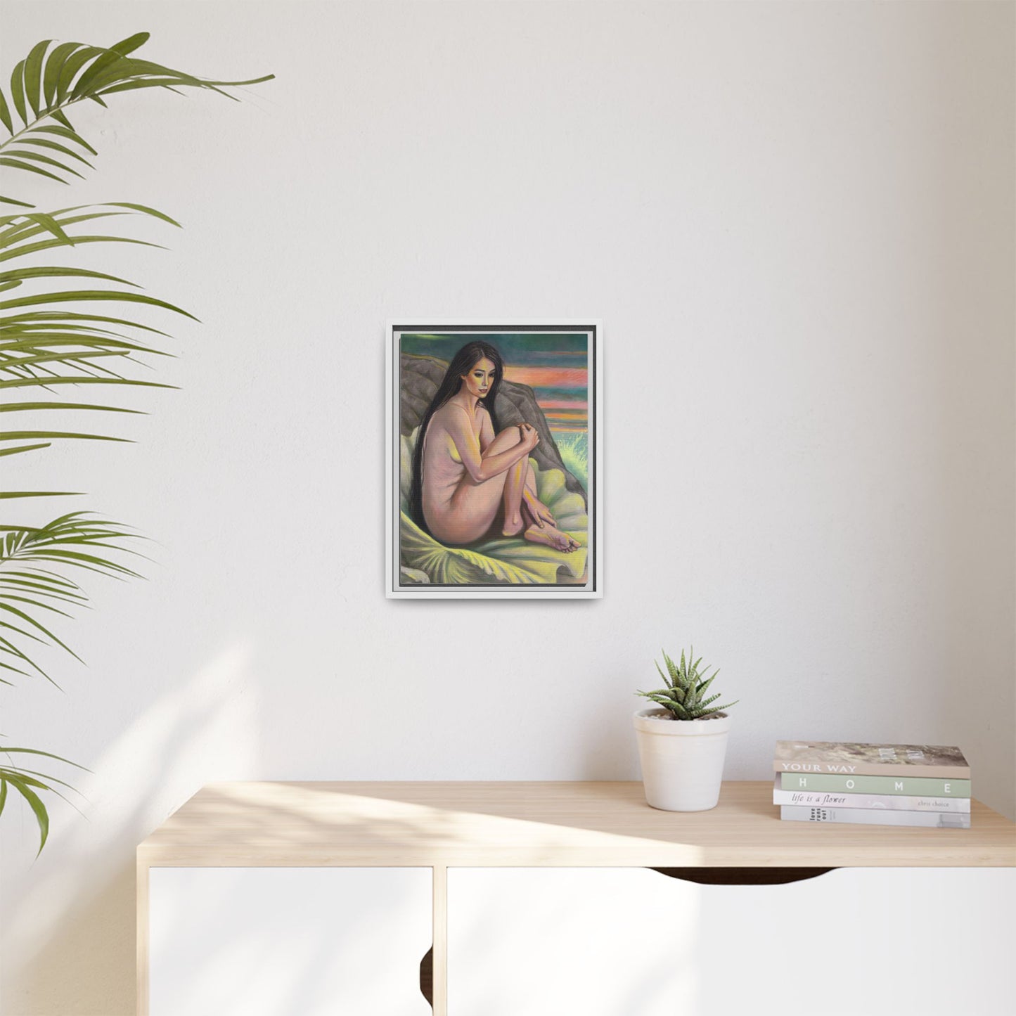 Birth of Venus (2025)- Framed Canvas Print