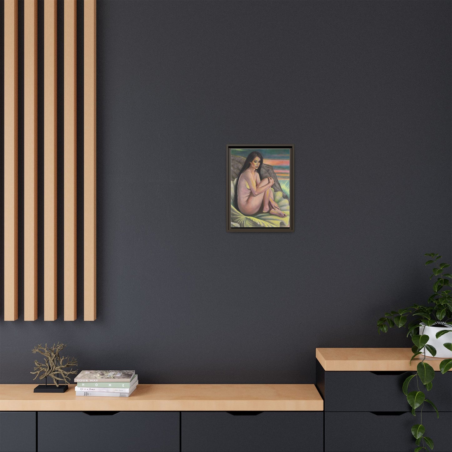 Birth of Venus (2025)- Framed Canvas Print
