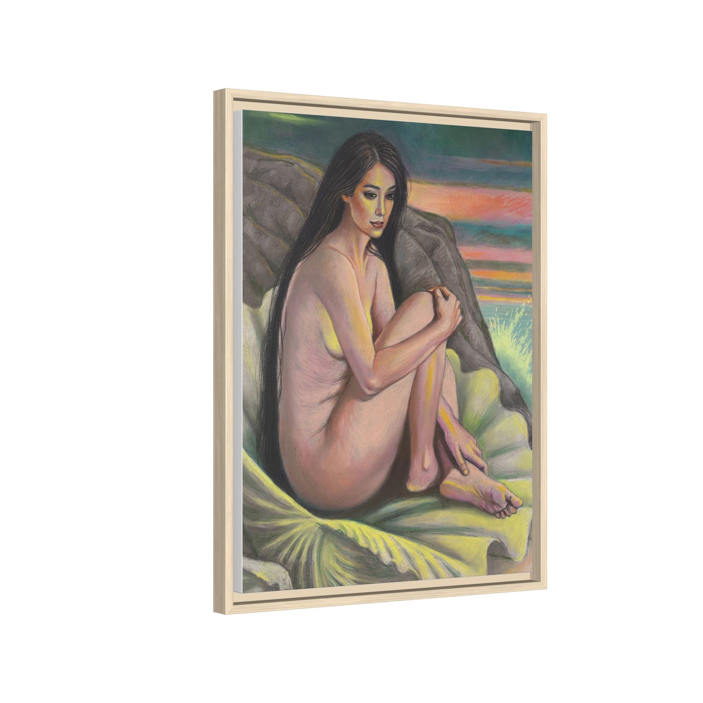 Birth of Venus (2025)- Framed Canvas Print