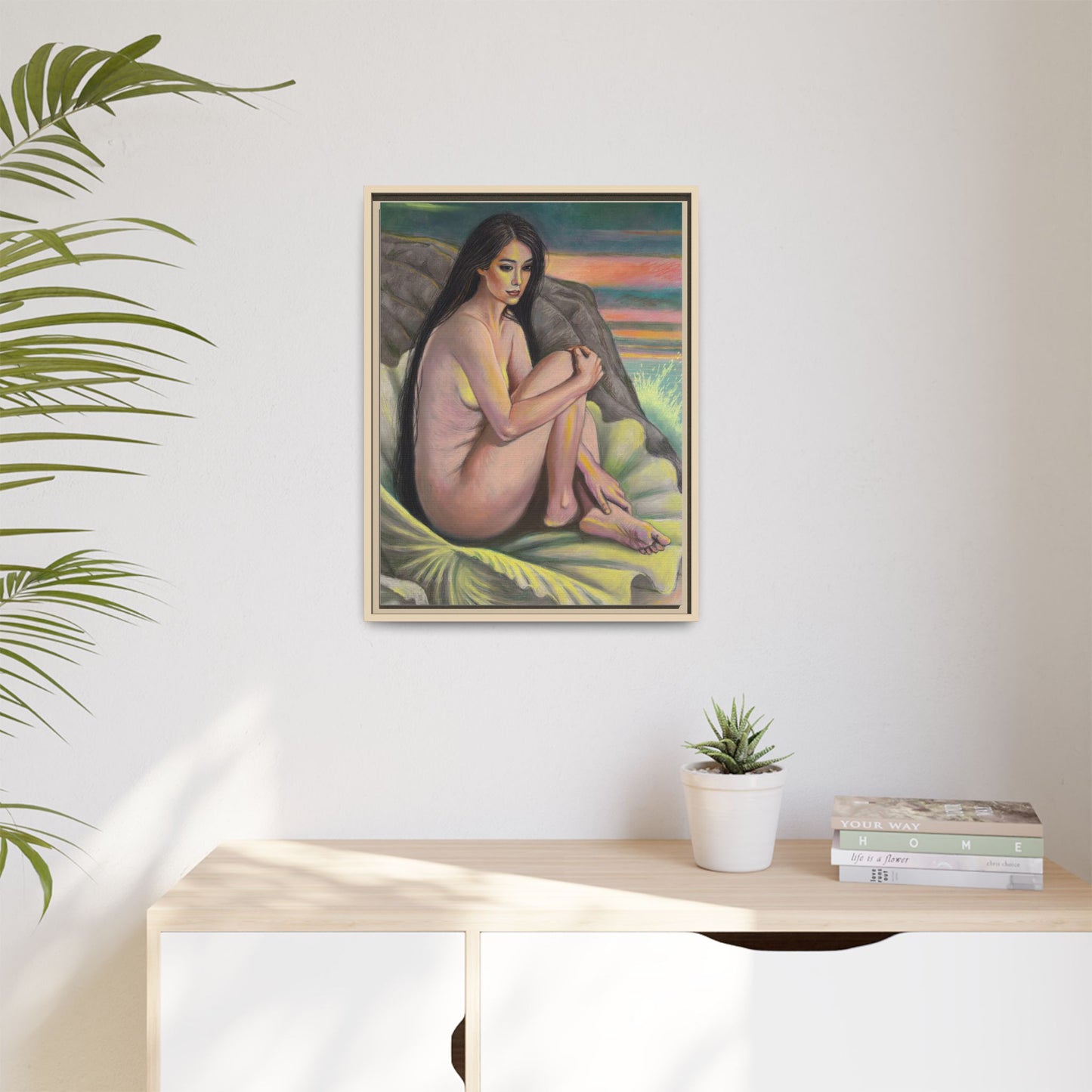 Birth of Venus (2025)- Framed Canvas Print