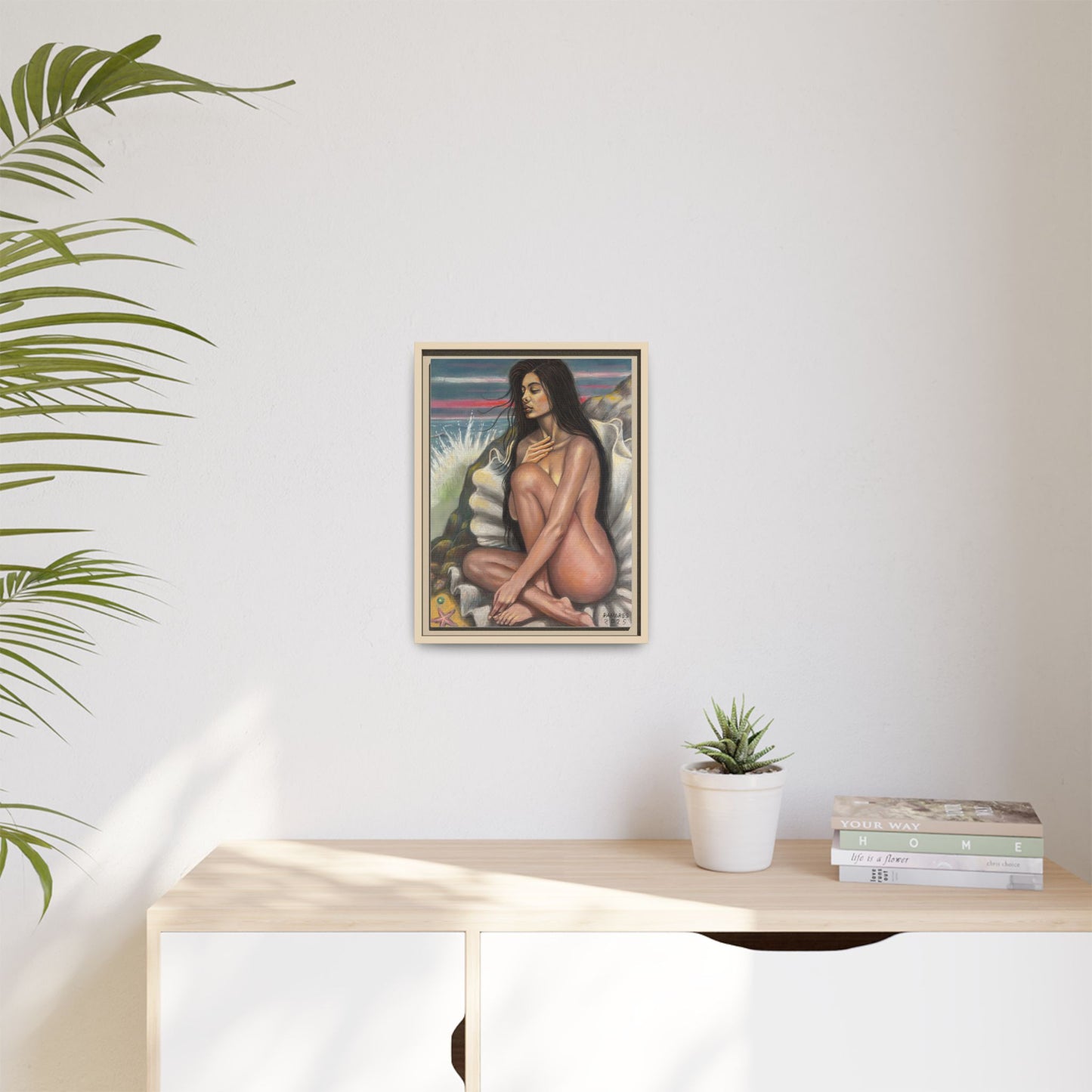 Birth of Venus (2025)- Framed Canvas Print