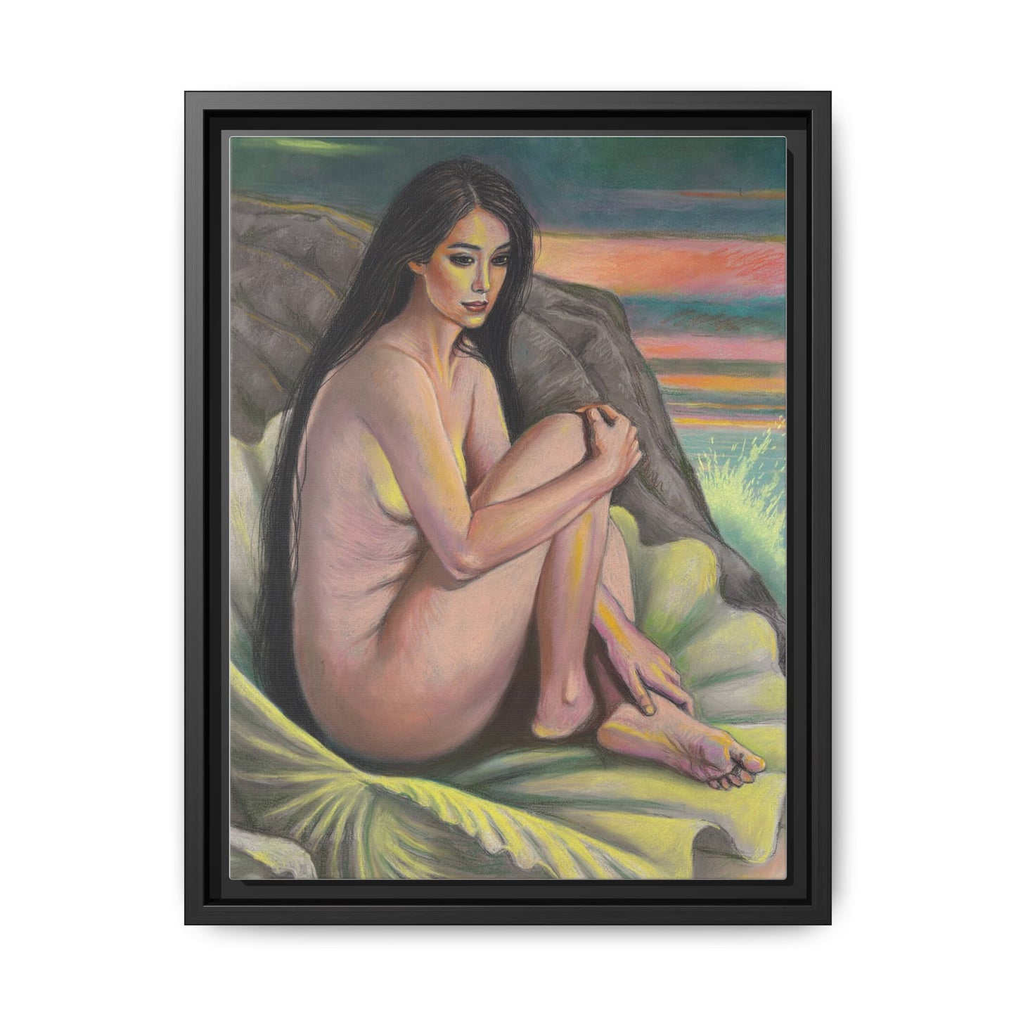 Birth of Venus (2025)- Framed Canvas Print
